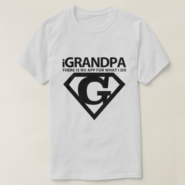 Camiseta iGRANDPA (Frente do Design)