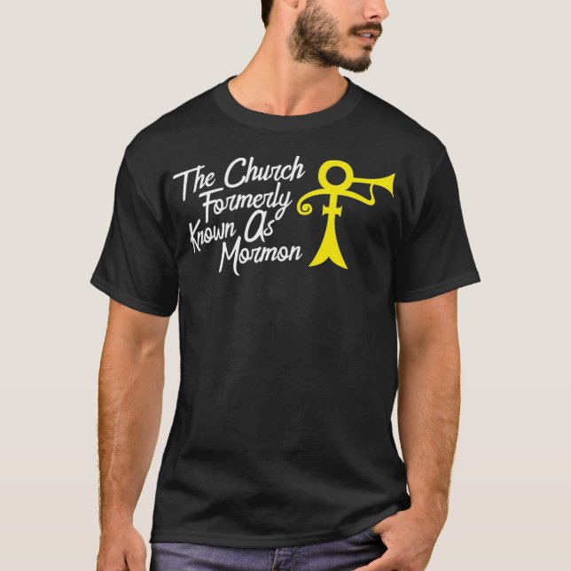 Camiseta Igreja Anteriormente Conhecida Como Mormon Funny L (Frente)