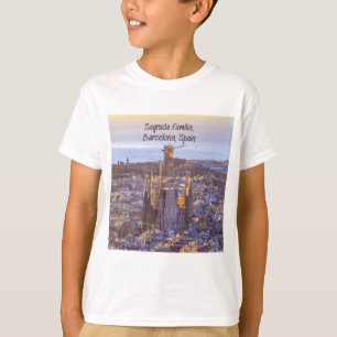 Camiseta Igreja Católica Sagrada Família, Barcelona, Espa