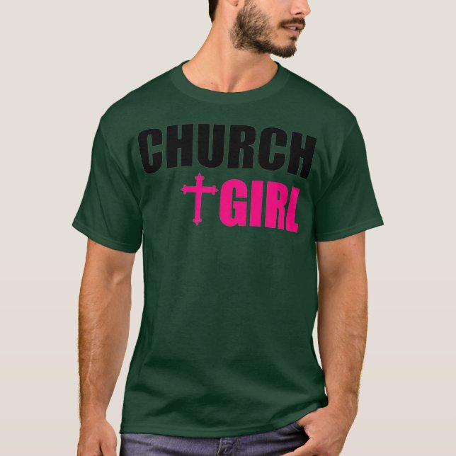 Camiseta Igreja Cristã Mulher Faith Devout (Frente)