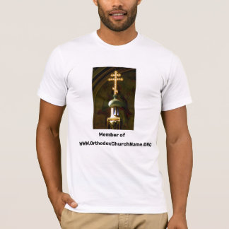 Camiseta Igreja Cristã Ortodoxa Três Cruz bar
