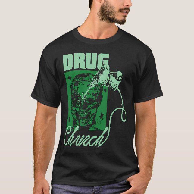 Camiseta Igreja da Droga Drill (Frente)