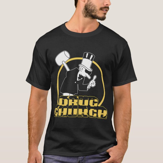 Camiseta Igreja da Droga Exterminar (Frente)