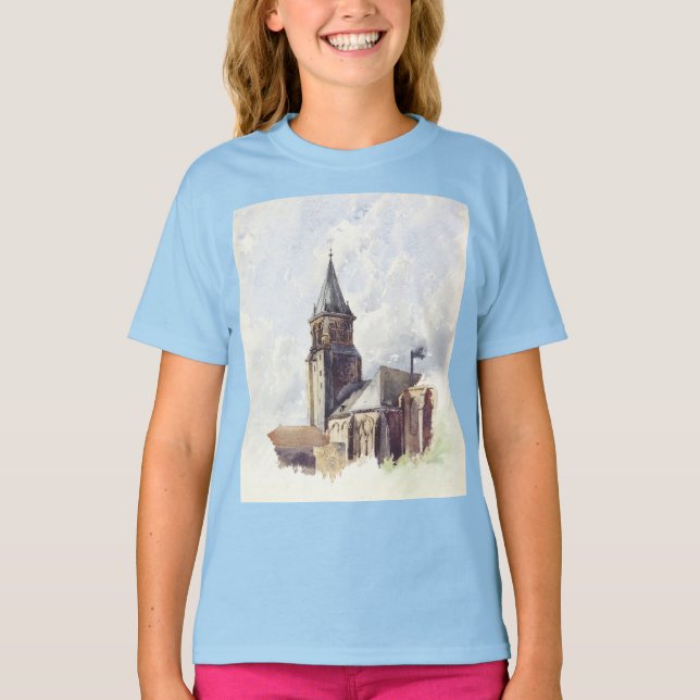 Camiseta Igreja de Saint Germain des Pres Paris (Frente)