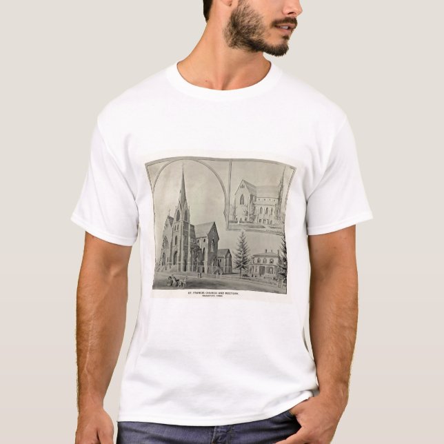 Camiseta Igreja de St Francis, Naugatuck (Frente)