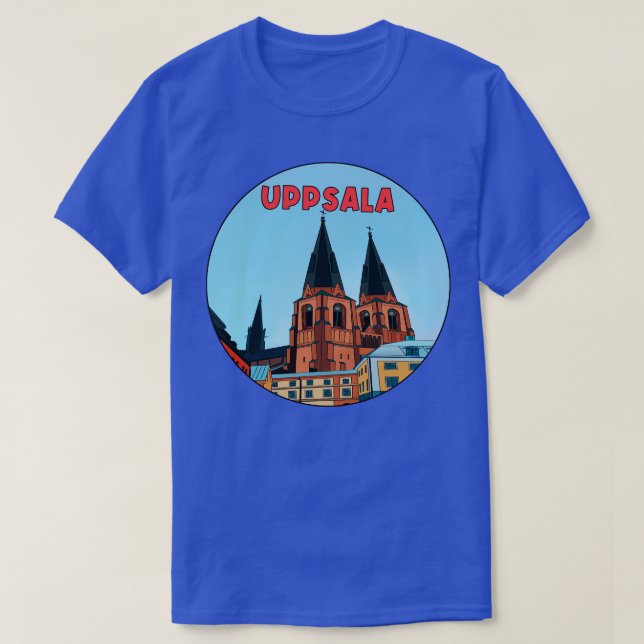 Camiseta Igreja de Uppsala (Frente do Design)