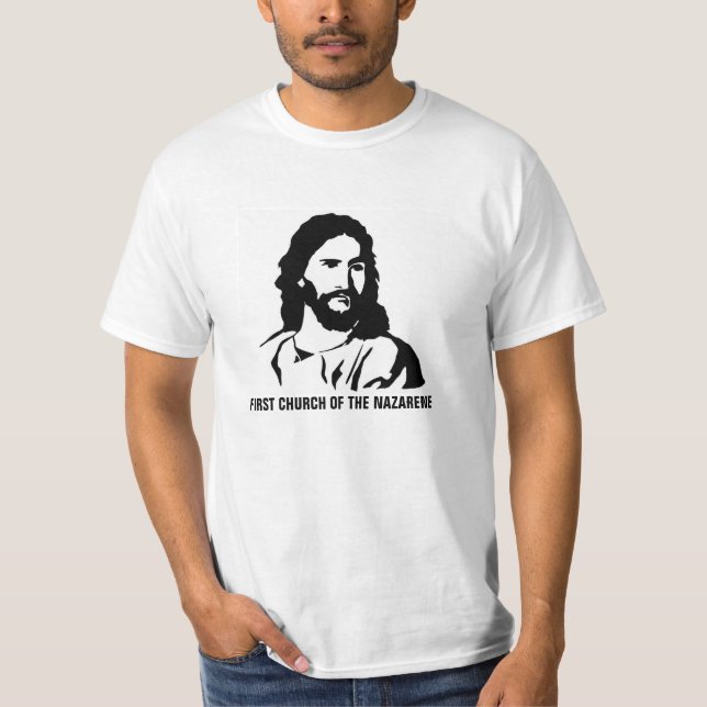 Camiseta Igreja do roupa do Nazarene (Frente)
