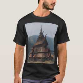 Camiseta Igreja Escravista Medieval na Noruega (1890)