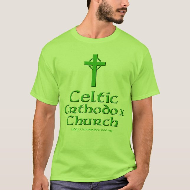 Camiseta Igreja Ortodoxa Celta (Frente)