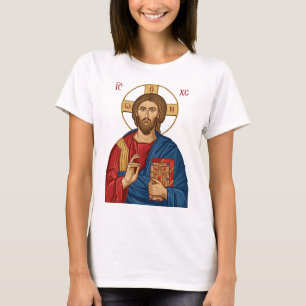 Camiseta Igreja Ortodoxa do Cristo Senhor Jesus da Europa O