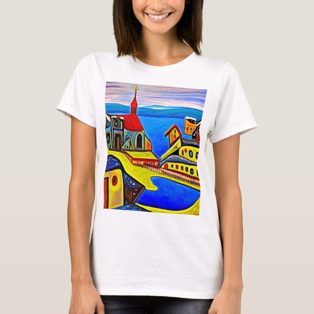 Camiseta Igreja pelo mar 3 (Frente)