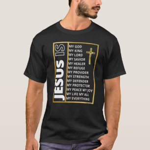 Camiseta Igreja Religiosa Cristã bíblia Verse Godly 4