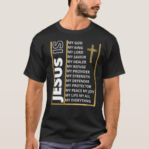 Camiseta Igreja Religiosa Cristã bíblia Verse Godly 4