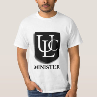 Camiseta Igreja universal da vida, MINISTRO