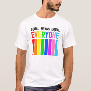 Camiseta Igual Meio - Todos - Sinalizadores de Orgulho