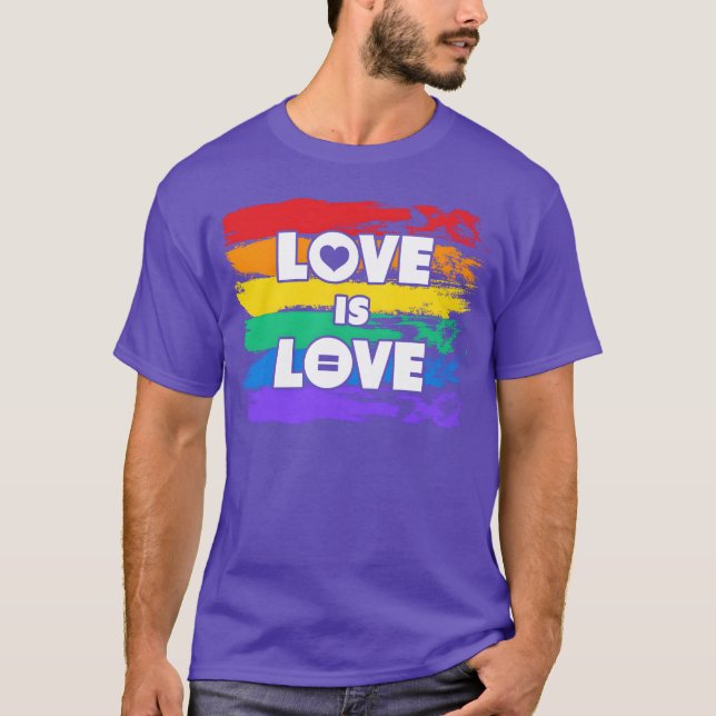 Camiseta Igualdade Amor É Amor amigos (Frente)