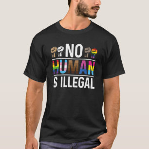 Camiseta Igualdade ao Orgulho Negro LGBT Arco-Íris Não Huma