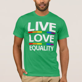 Camiseta Igualdade de Amor ao Vivo