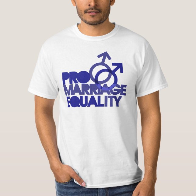 Camiseta Igualdade de Casamento Pro (Frente)