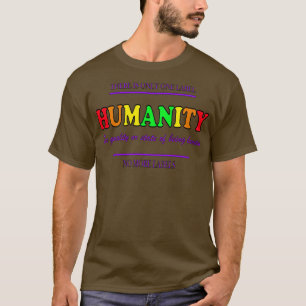 Camiseta Igualdade de Direitos Igualdade Justiça