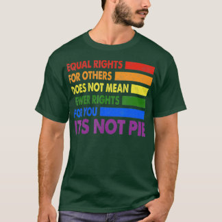 Camiseta Igualdade De Direitos Para Outros Não É Igualdade 