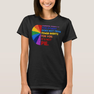Camiseta Igualdade de Direitos Para Outros Não É Pizza