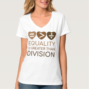 Camiseta Igualdade É Maior Que Divisão