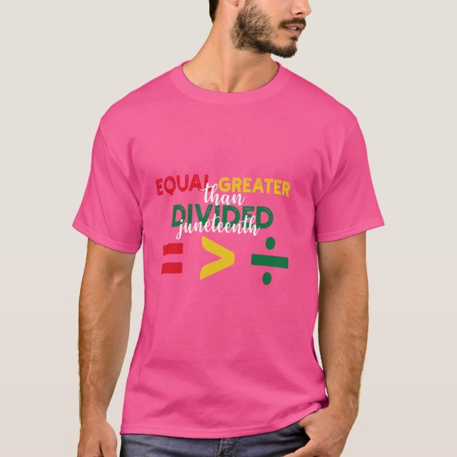 Camiseta Igualdade É Maior Que Divisão 12 (Frente)