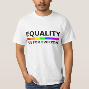 Camiseta Igualdade - é para todos