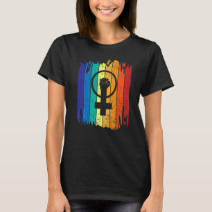 Camiseta Igualdade feminina Direitos femininos feministas V