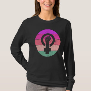 Camiseta Igualdade Feminina Símbolo Feminista Empoderamento