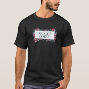 Camiseta Igualdade Feminista de Gênero Direitos das Mulhere