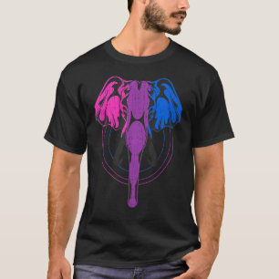 Camiseta Igualdade Lgbt, Bissexualidade, Elephant Bi Prim B