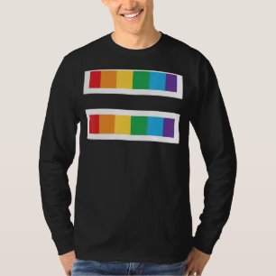 Camiseta Igualdade Lgbt Orgulho De Consciência Para Gay e L