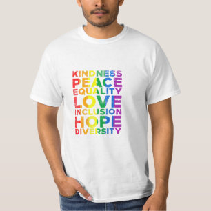 Camiseta Igualdade Love Rainbow