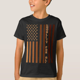 Camiseta Igualdade Para Todos Mês da História Negra Mulhere