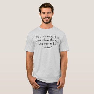 Camiseta Igualdade Por que é tão difícil tratar os outros..