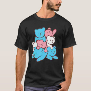 Camiseta Igualdade Transgênero Bear Amor Orgulho Trans Lgbt