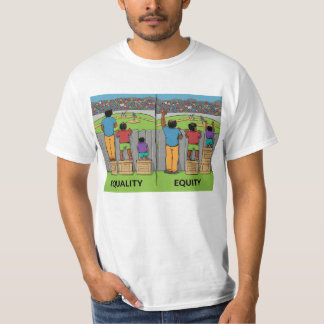 Camiseta Igualdade vs Equidade – Inspirando Justiça Social