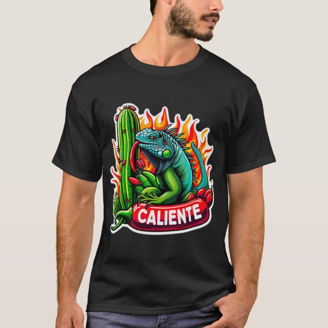 CAMISETA IGUANA CALIENTE 7 (Frente)