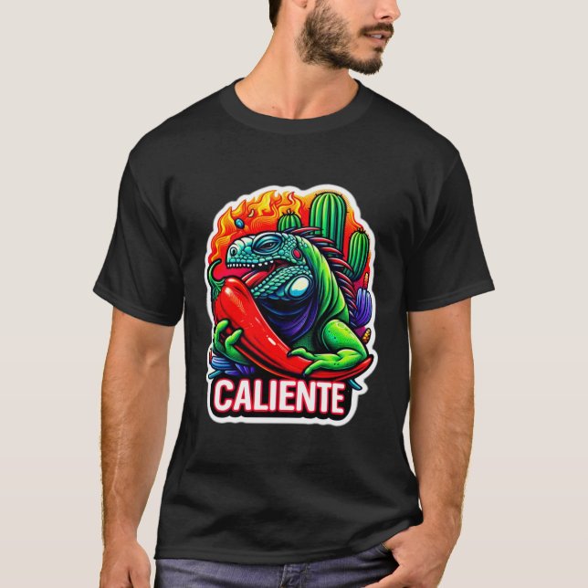 CAMISETA IGUANA CALIENTE 8 (Frente)