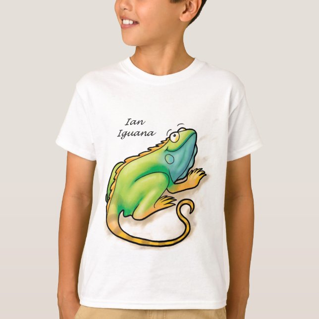 Camiseta Iguana de Ian (Frente)