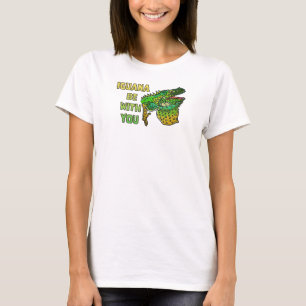 Camiseta Iguana Esteja com você