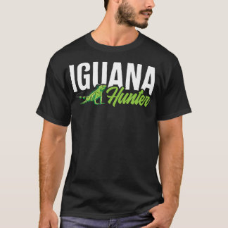 Camiseta Iguana Hunter Herbivorous Lizard Sharp Eye Specie