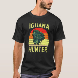 Camiseta Iguana Hunter Para Meninos Iguanas Iguana Lizard M