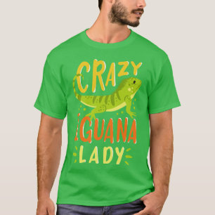 Camiseta Iguana Iguana Lady Lizard Reptile