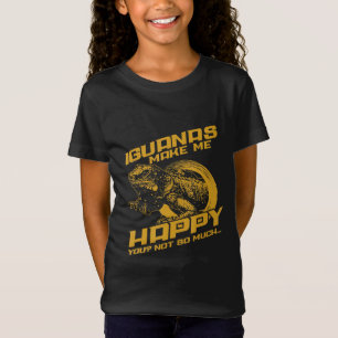Camiseta Iguana Me Faz Feliz Não Tanto