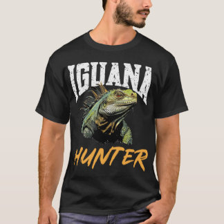 Camiseta Iguana Reptile Lover Herpetology Iguana Hunter Lon