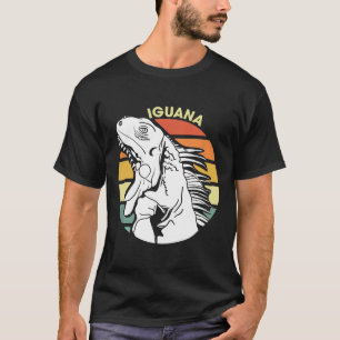 Camiseta Iguana Retro Herbivorous Lizard Sharp Eye Specie I