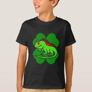 Camiseta Iguana Verde com quatro trevas